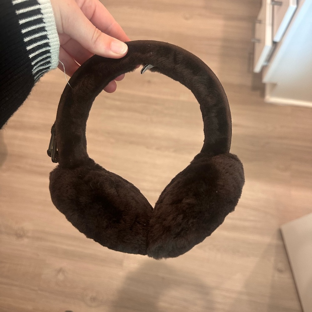 Brown UGG ear muffs